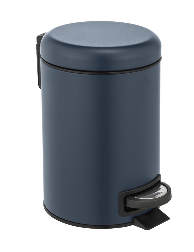 Kosmetik Treteimer Mod. Leman Navy 3 L  aus Stahl