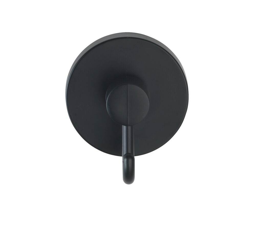 Mod. Vacuum-Loc® Haken Schwarz 2er Set  Handtuch-Haken, Kleiderhaken, Befestigen ohne bohren