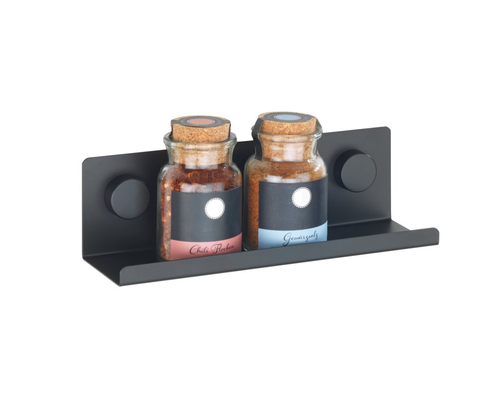 Gewürzregal Mod. Jet S  aus pulverbeschichtetem Metall