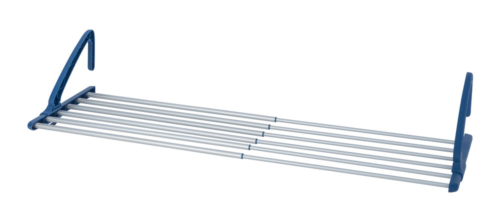 Teleskop Balkonwäschetrockner Alu  aus rostfreiem Aluminium