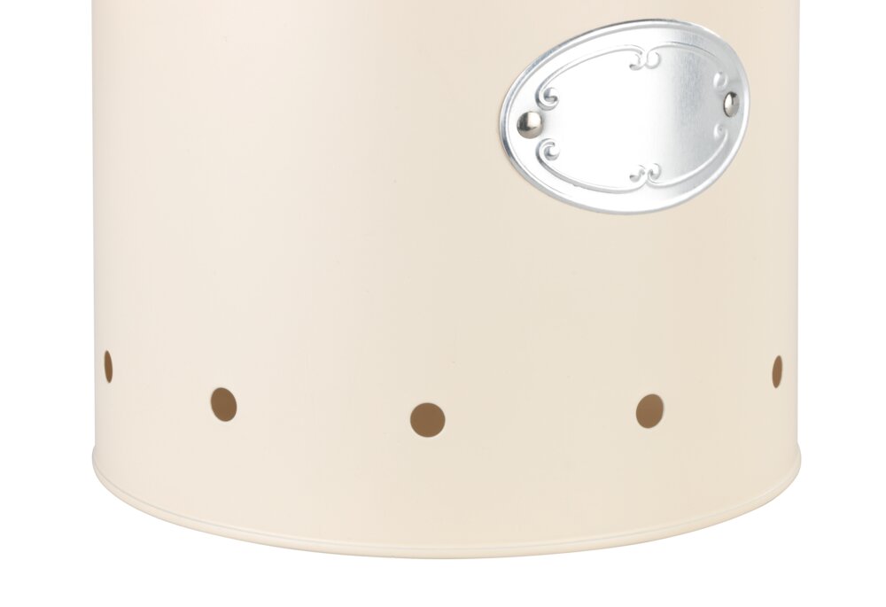 Voorraadpot Nero Beige met gaten, 4 L