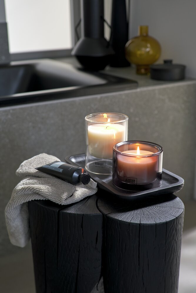 SCHÖNER WOHNEN-KOLLEKTION Duftkerze Mod. Cedar M  Brenndauer 30 - 40 Stunden