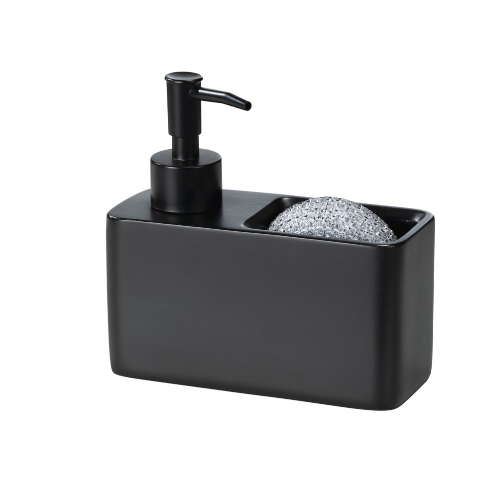 Afwasmiddeldispenser Mod. Resa Zwart