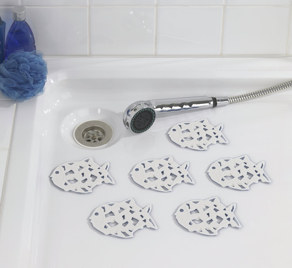 Anti-Rutsch-Sticker Mod. Fisch, 6er Set