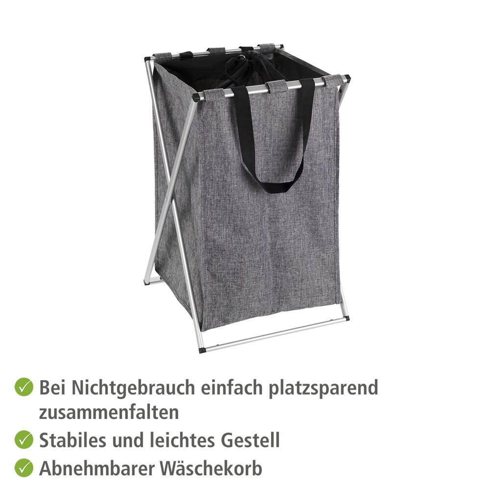 Wasbak Uno grijs gevlekt