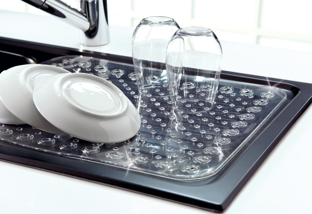 Abtropfmatte Mod. Kristall  schützt vor Kratzern