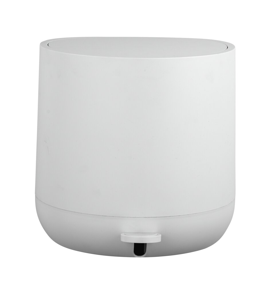 Treteimer Mod. POMINO, Weiß  mit Absenkautomatik