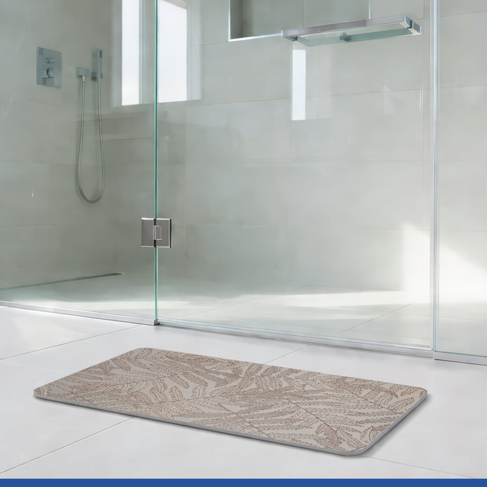 Diatomiet badmat Mod. Dafni, 60 x 39 cm
