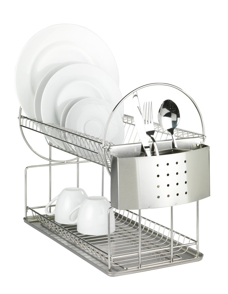Égouttoir pour vaisselle Exclusif Duo  acier inox