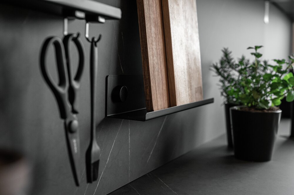 Gewürzregal Mod. Jet M  aus pulverbeschichtetem Metall