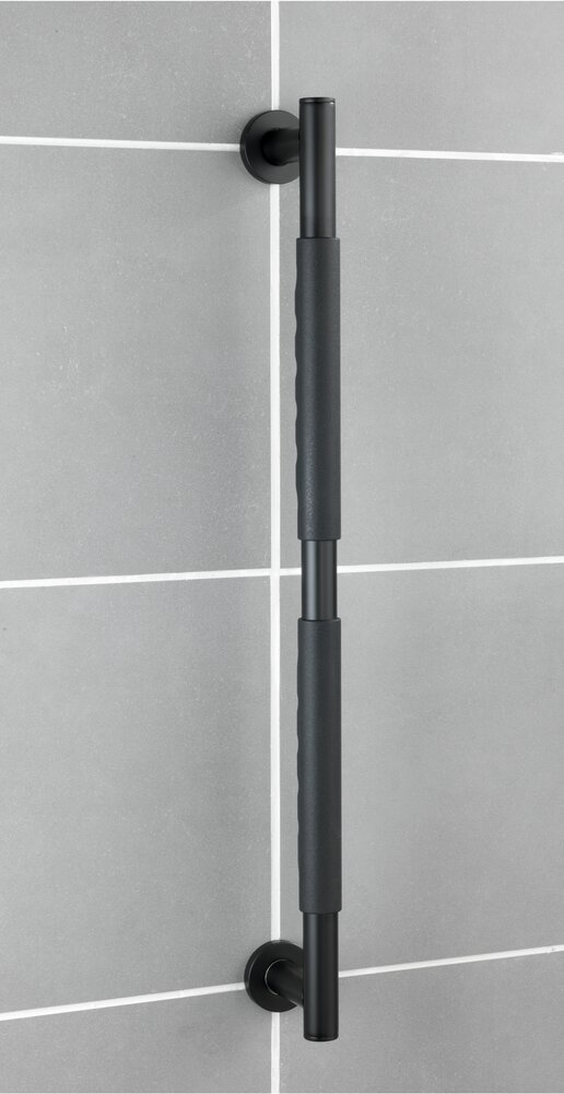 Wandhaltegriff Mod. Secura 65,5 cm Schwarz  TÜV Bauart geprüft