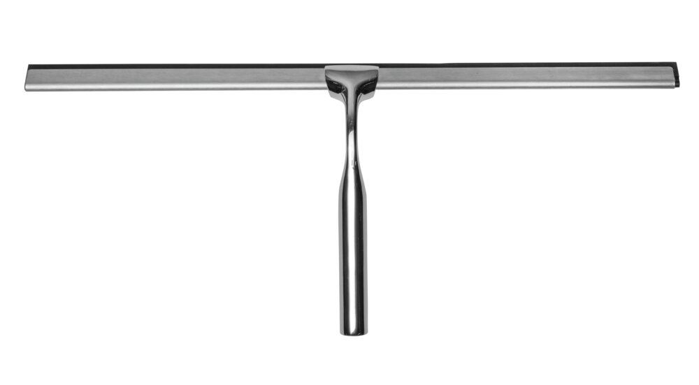 Badezimmerwischer Mod. Terni Jumbo  Duschabzieher mit Wandbefestigung zum Ankleben