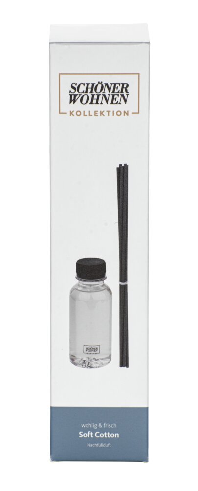 SCHÖNER WOHNEN-KOLLEKTION Nachfüllduft Mod. Soft-Cotton  150 ml, langanhaltender Duft