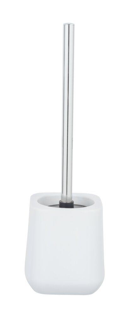 Garniture WC en céramique Adine, blanc  avec couvercle en plastique