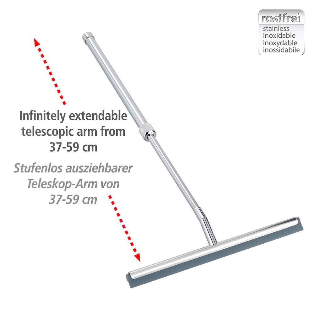 Teleskop Badezimmerwischer  Duschabzieher