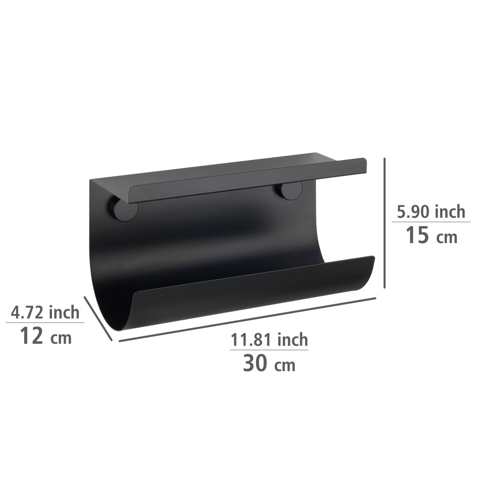 Rollenhalter Jet  aus pulverbeschichtetem Metall