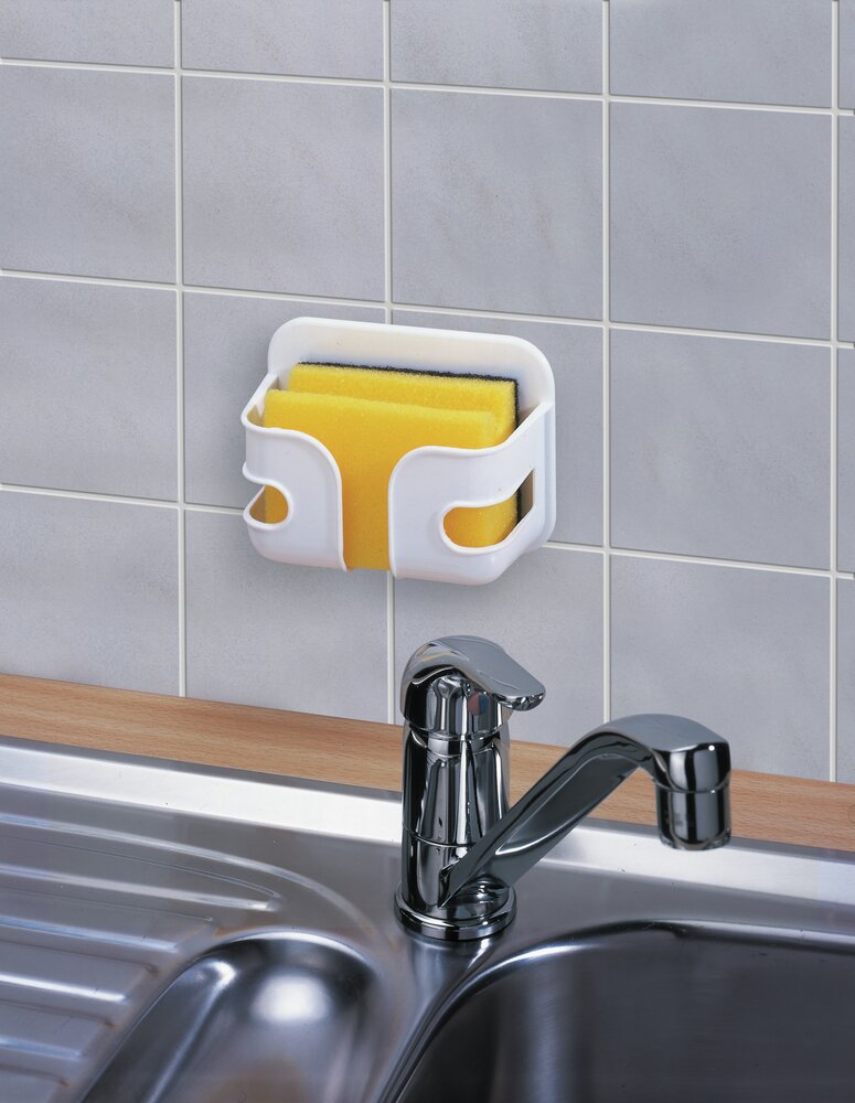 Sponsdoos met pottenreiniger