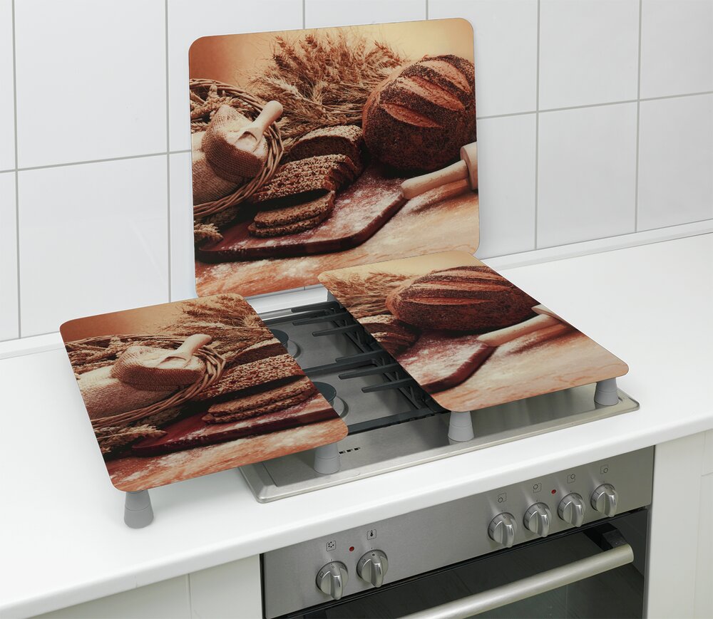 Multi-Platte Mod. Brot  Abdeckung, Spritzschutz und Schneidebrett