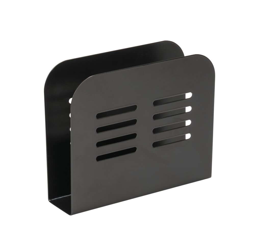 Serviettenhalter Mod. Baco Schwarz  für alle gängigen Servietten