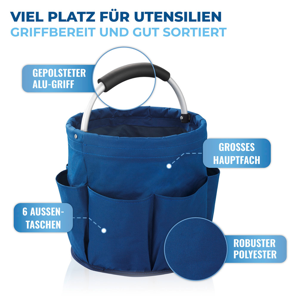 Universal Reinigungs-Caddy Blau, 2er Set  Putzcenter