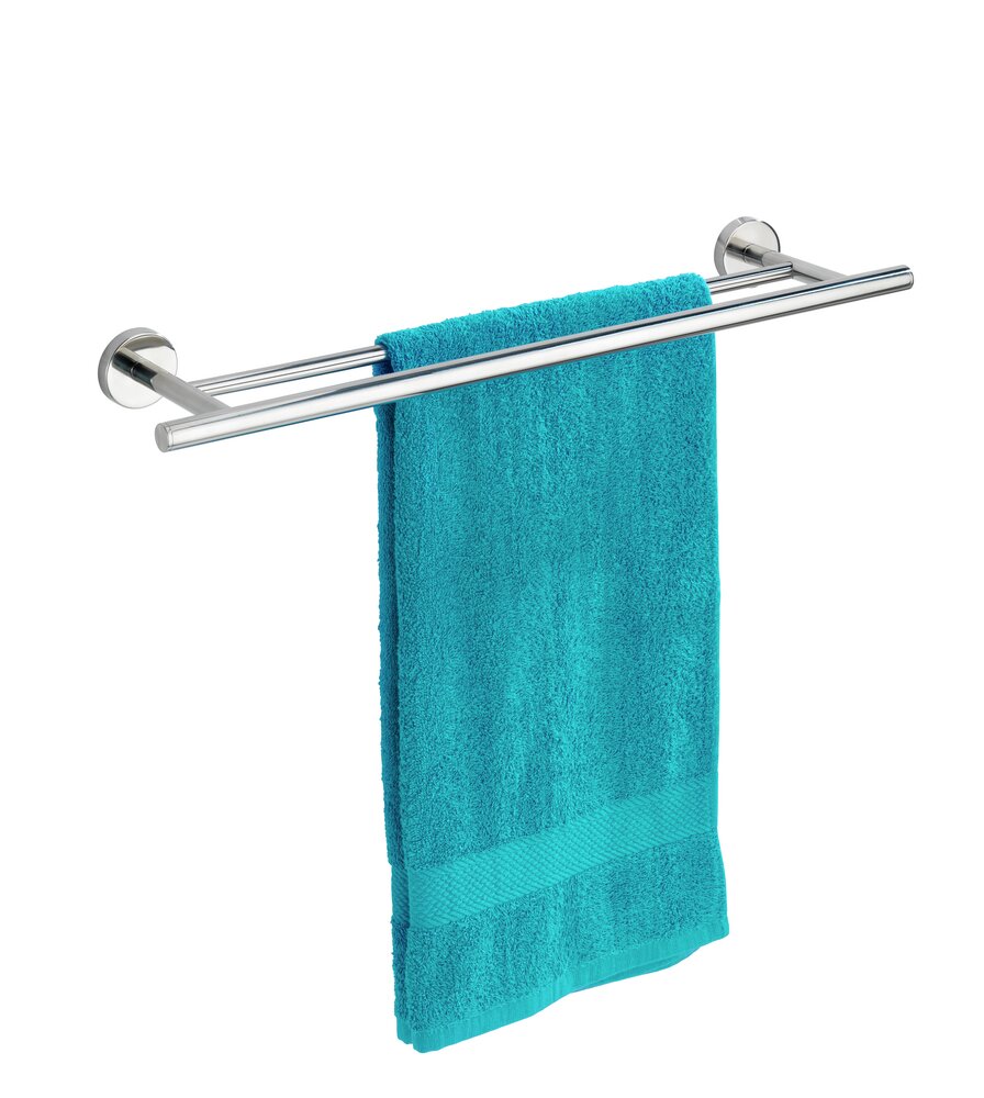 Badetuchstange Duo Mod. Bosio glänzend  Edelstahl rostfrei
