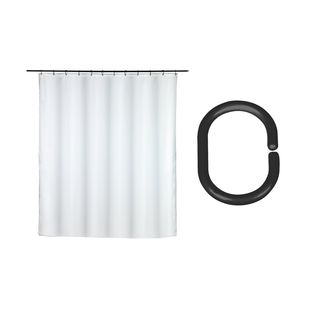 Duschvorhang Mod. SAOBA  inkl. Duschvorhangringe