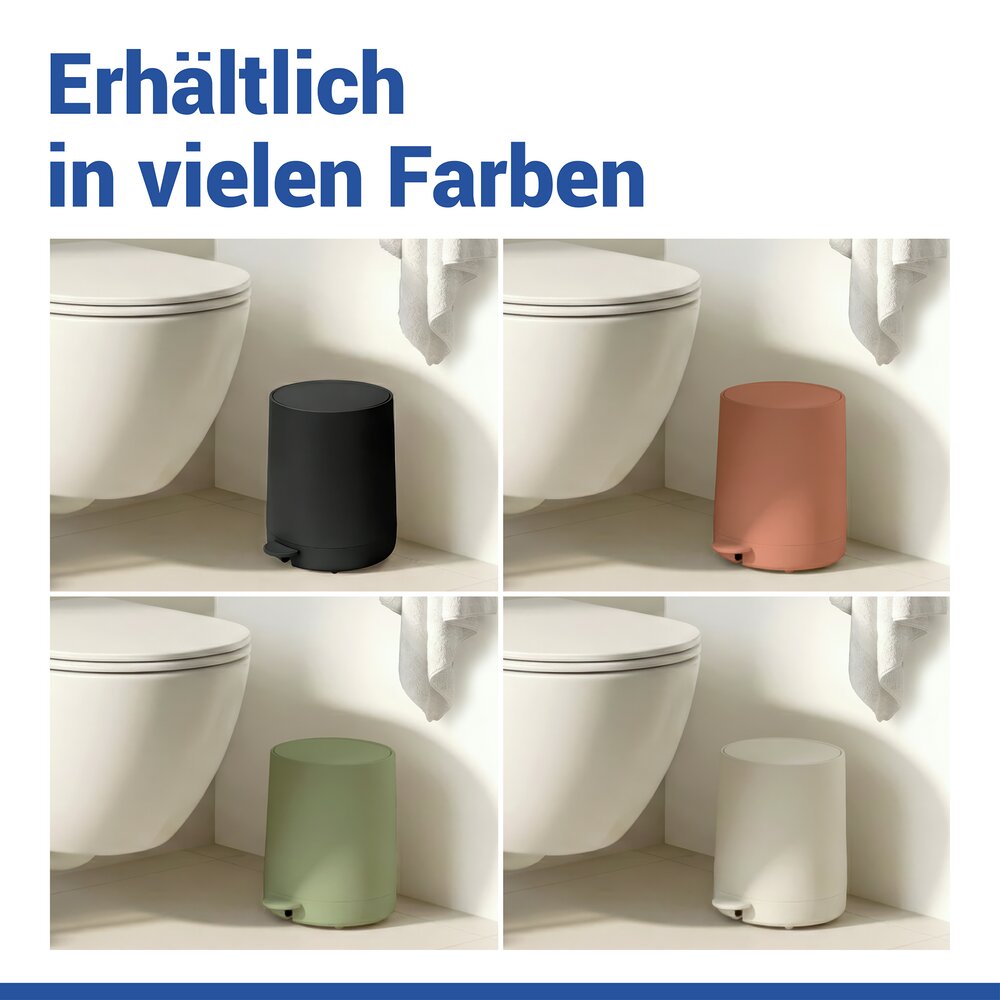 Cosmetica-pedaalemmer Mod. Fablo Zwart