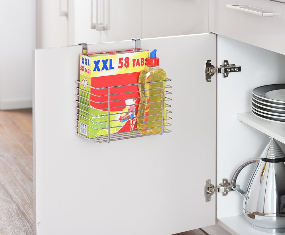 Grande corbeille à suspendre  chrome