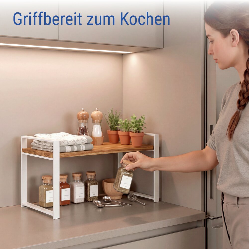 Küchenregal Mod. Louisa  1 Ablage