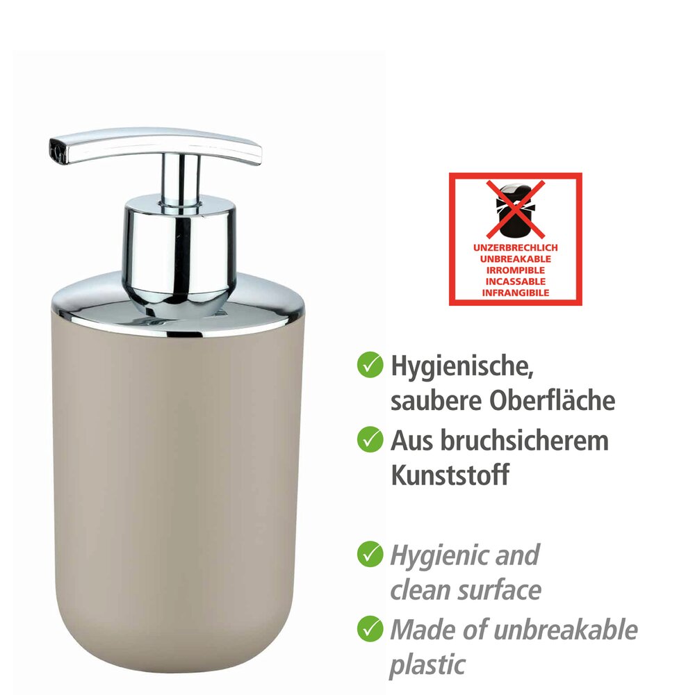 Seifenspender Mod. Brasil Taupe  320 ml
