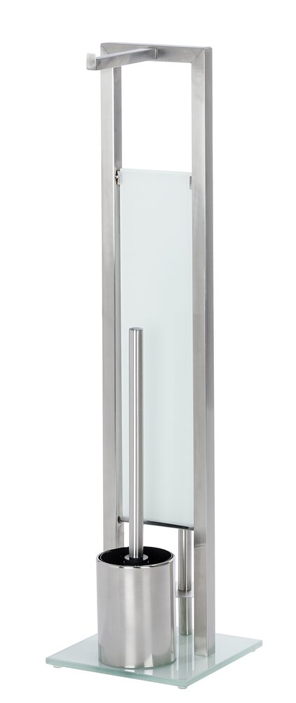 Stand WC-Garnitur Mod. Rivalta  Edelstahl rostfrei