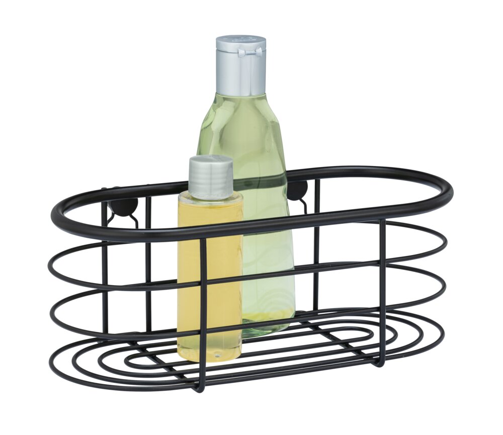 Roestvrij stalen wandplank Trestina zwart