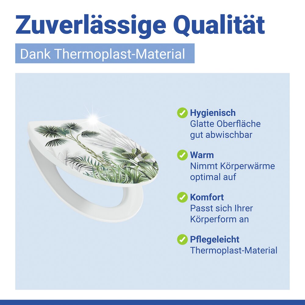 WC-Sitz Mod. Mascali  Toilettensitz mit Absenkautomatik und Relief-Druck