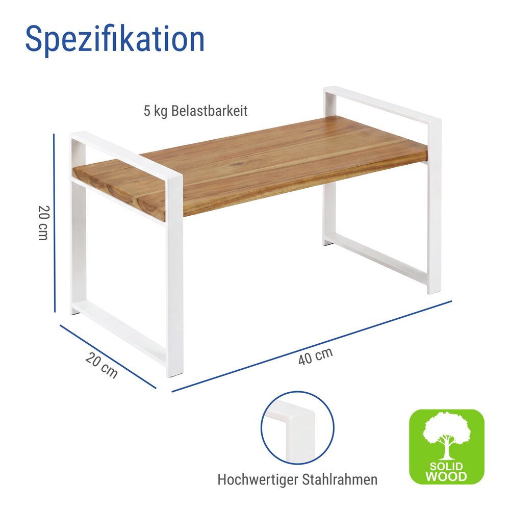 Küchenregal Mod. Louisa  1 Ablage