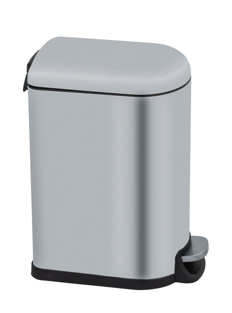 Treteimer Mod. LARA, 10L, edelstahl, satiniert, 31x39x18 cm  easy-close Absenkautomatik integriert