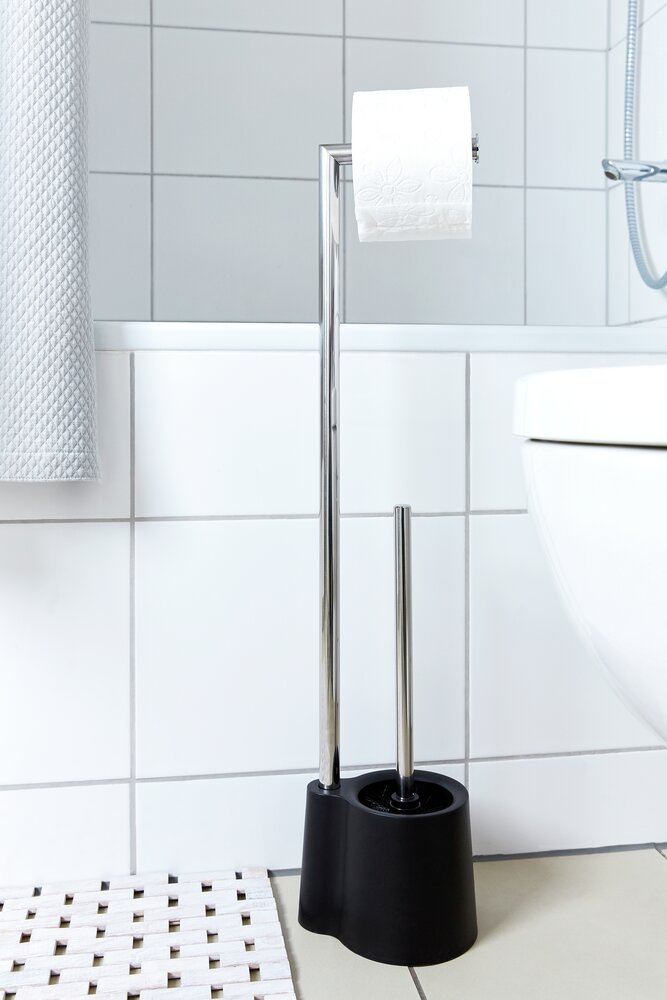 Vrijstaande WC-set Avola Zwart