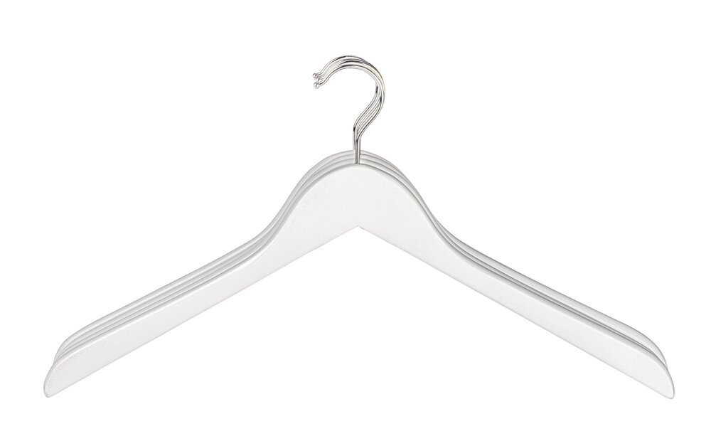Formbügel Mod. Blanca  Kleiderbügel, 12er Set