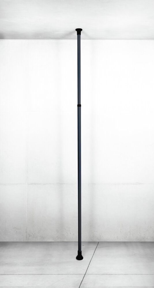 Hauptstange Mod. Herkules Schwarz  verstellbar bis 300 cm