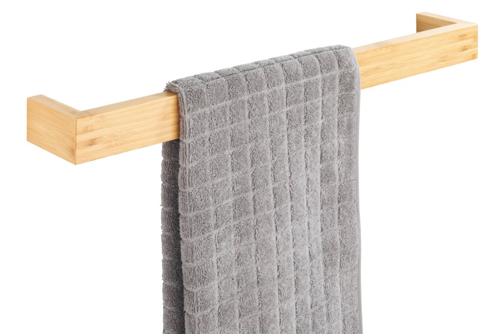 Handdoekstang Mod. Bambusa van bamboe, 60 cm