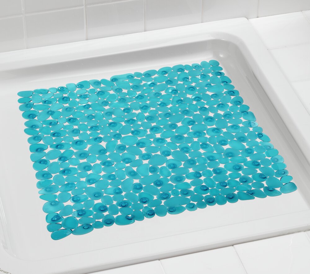 Tapis de douche Paradise pétrole  54 x 54 cm
