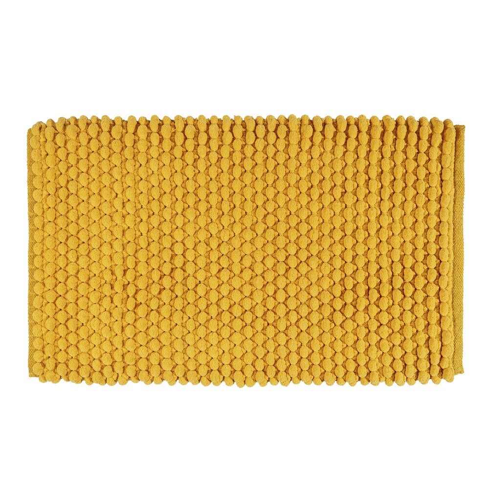 Badmat Mod. Solivo mosterdgeel, 50 x 80 cm