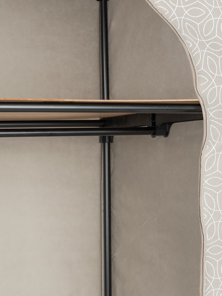 Armoire-penderie avec étagère Balance  Armoire en tissu, armoire pliante