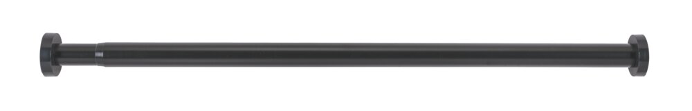 Luz telescopische douchestang 70 - 115 cm, zwart