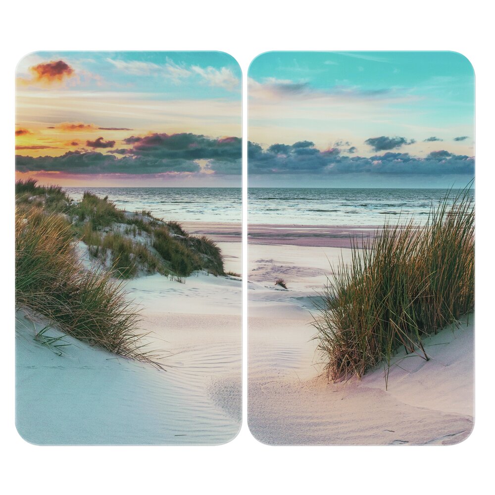 Herdabdeckplatte Universal Mod. Düne, 2er Set  für alle Herdarten geeignet