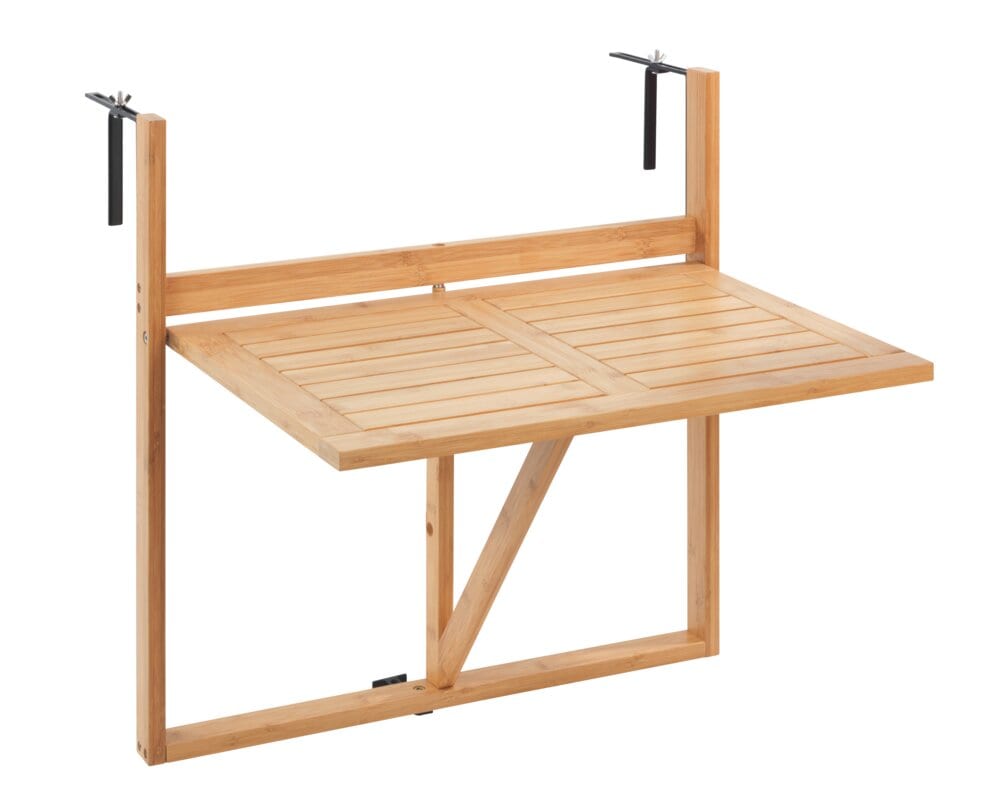 Bambus Balkon-Klapptisch Waikiki – Platzsparend & praktisch