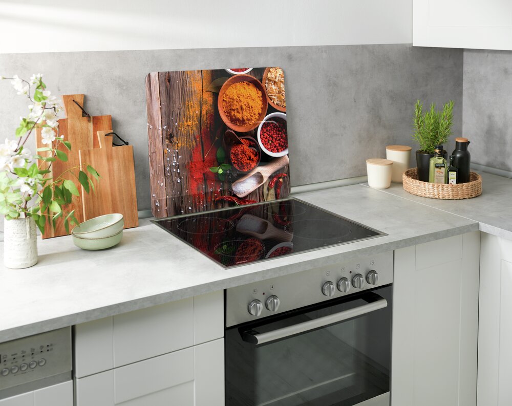 Plaque à motif Epices  pour les de cuisinières vitrocéramiques