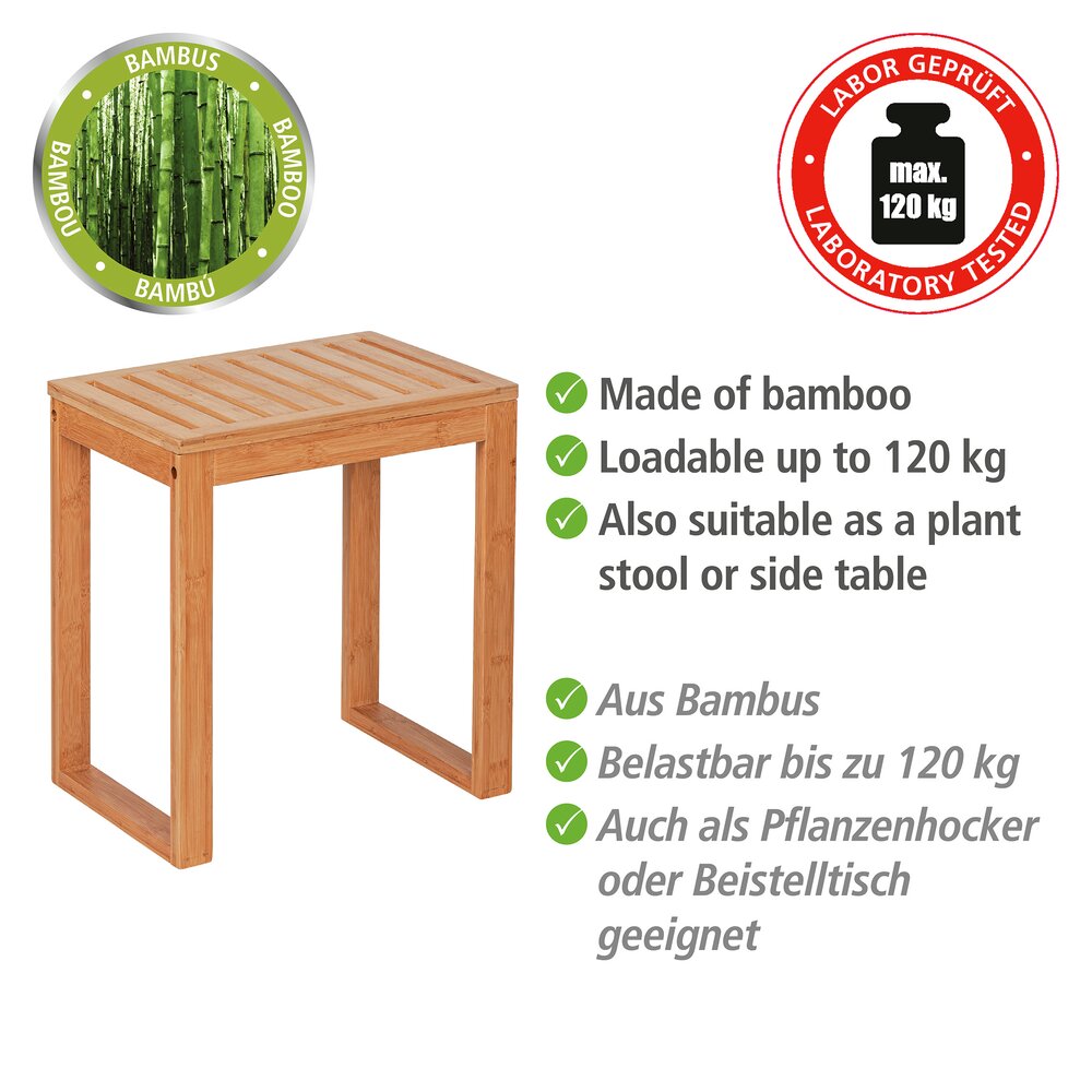 Bambusa badkamerkruk van bamboe