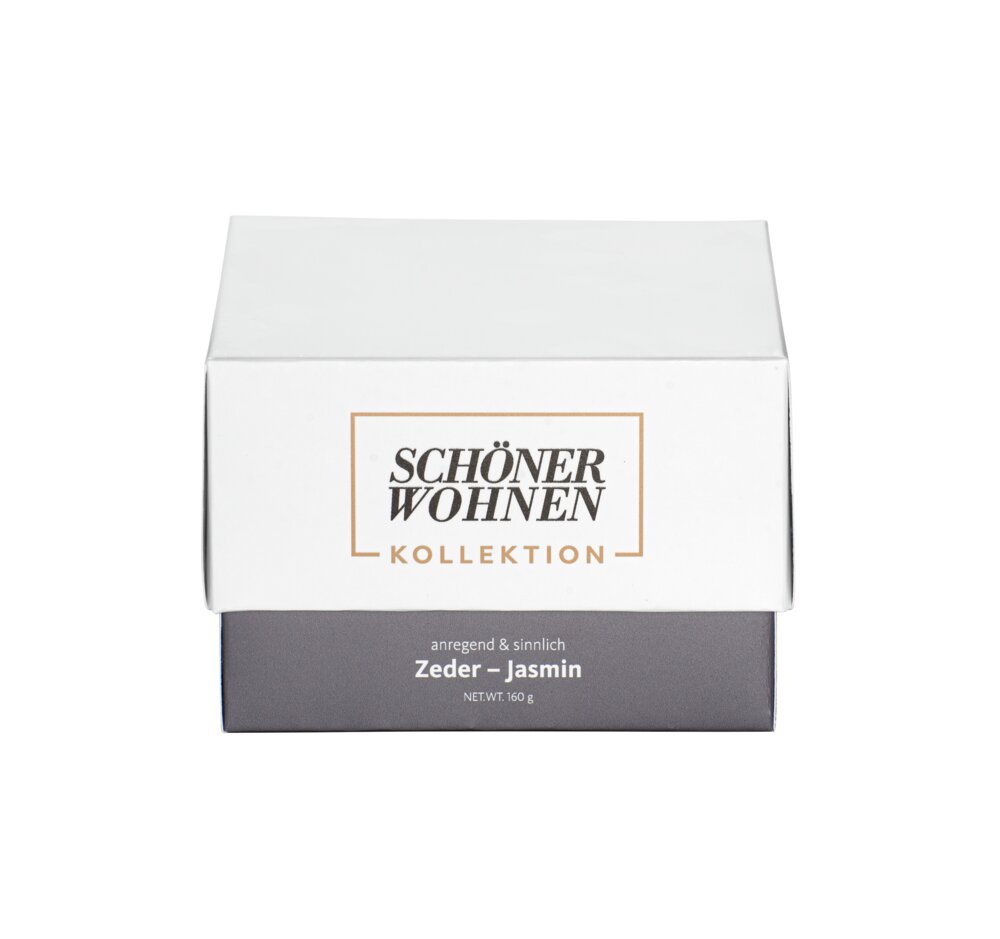 Collection SCHÖNER WOHNEN Bougie parfumée Mod. Cedar M  Durée de combustion 30 - 40 heures