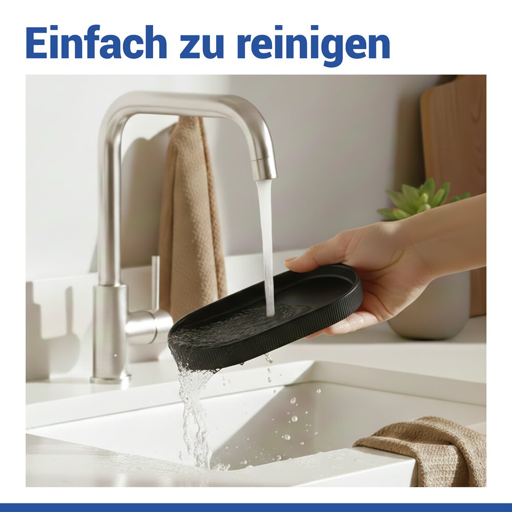 Vide-poche Mod. Fablo Noir  en céramique de haute qualité, polyvalent