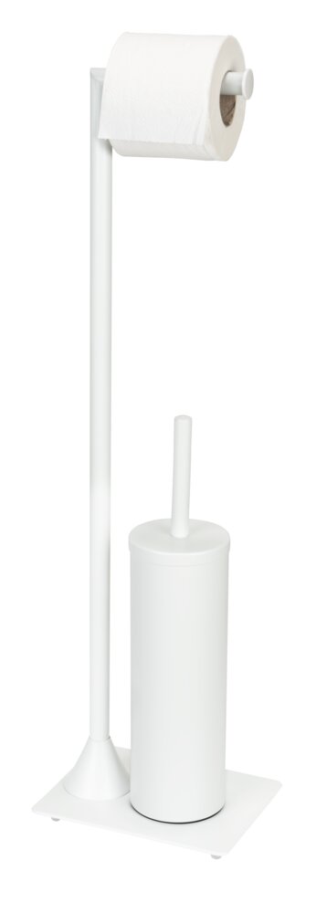 Garniture de WC sur pied Hella Blanc  laqué mat